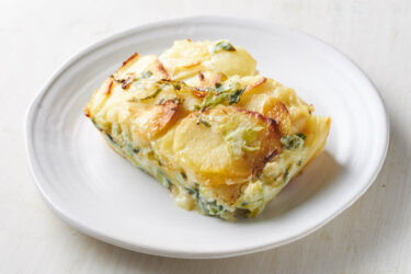 Kartoffel-Lauch-Gratin