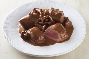 Rehfilet mit Pfifferlingen