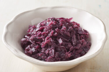 Apfel Rotkohl