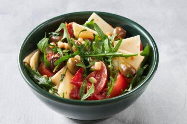 Schafskäse Rauke Salat