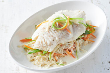 Zander auf Sauerkraut